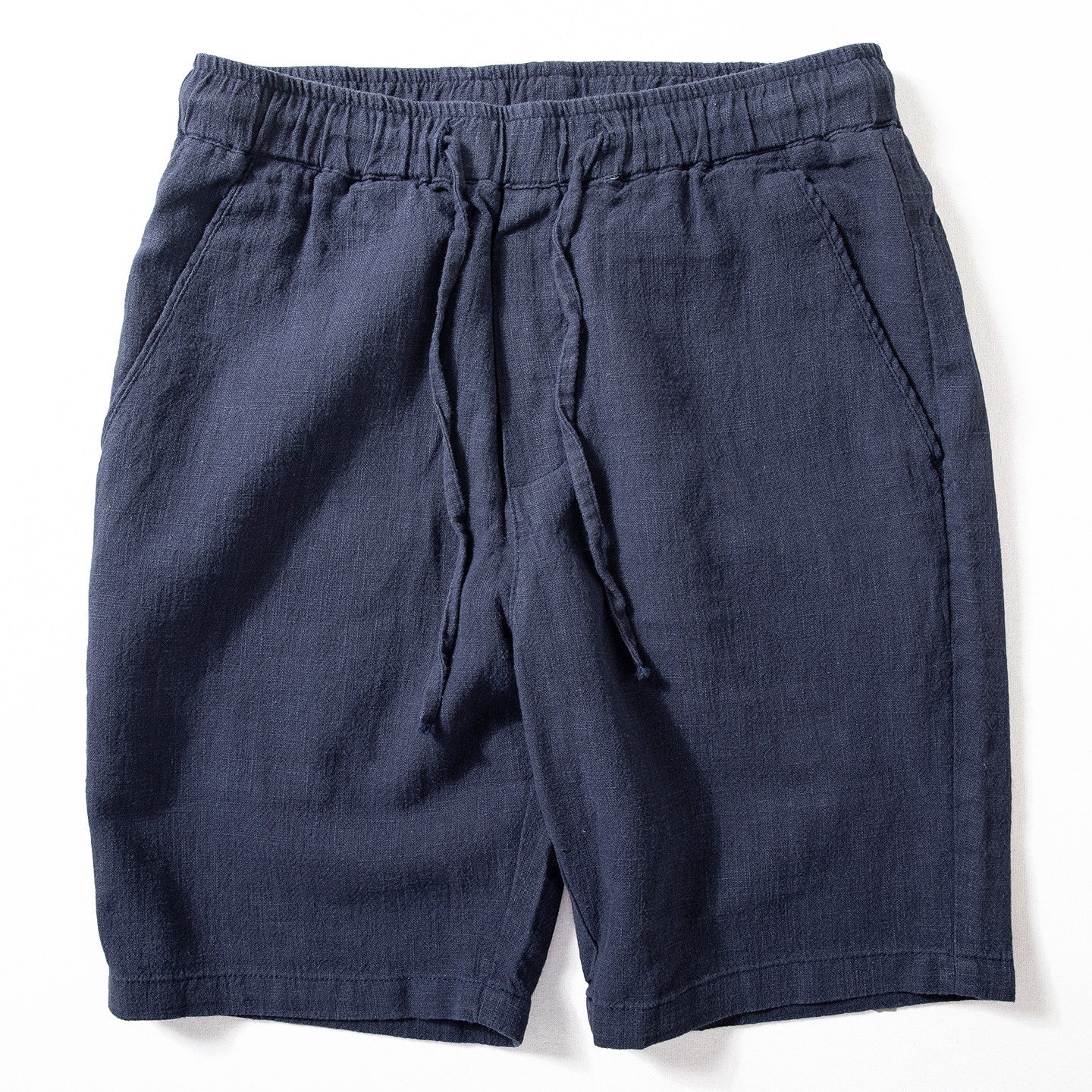 Men's Slim-fit Straight-leg Hemp Five-pocket Pants