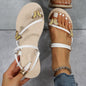 Butterfly Flat Shoes Summer Sandals Women Flip Flops Beach Shoes