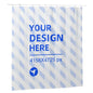 Create Your Own 66x72in Waterproof Quick Dry Bathroom Shower Curtain