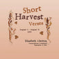Short Harvest: Verses - Paperback