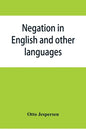 Negation in English and other languages - Paperback