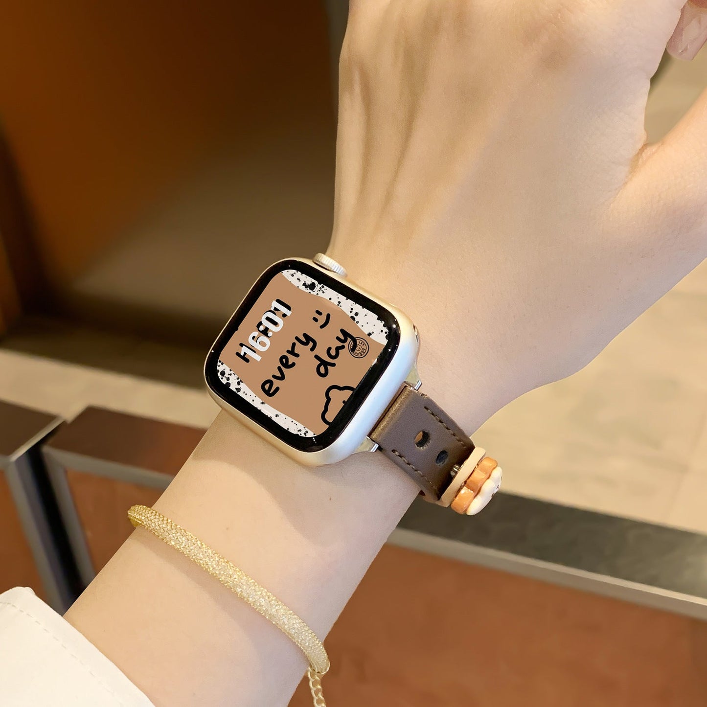 Watch Strap Autumnwinter Double pin S10 Leather style