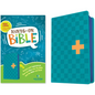 NLT Hands-On Bible, Third Edition (Leatherlike, Blue Check Cross) - Imitation Leather