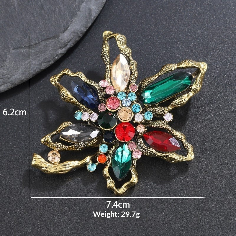 Luxurious Elegant Clothing Brooch For Men And Women
