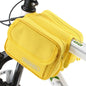 Bicycle bag front beam bag saddle bag mountain bike equipment riding bag on tube bag bicycle accessories bag