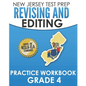 NEW JERSEY TEST PREP Revising and Editing Practice Workbook Grade 4: Develops Writing, Language, and Vocabulary Skills - Paperback