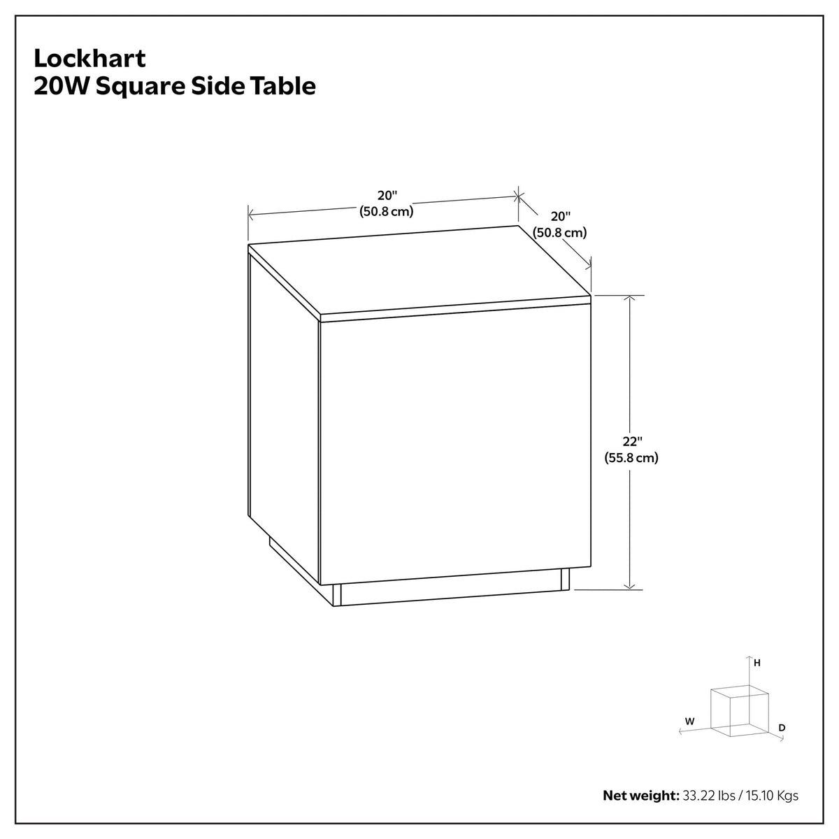 Lockhart - Side Table