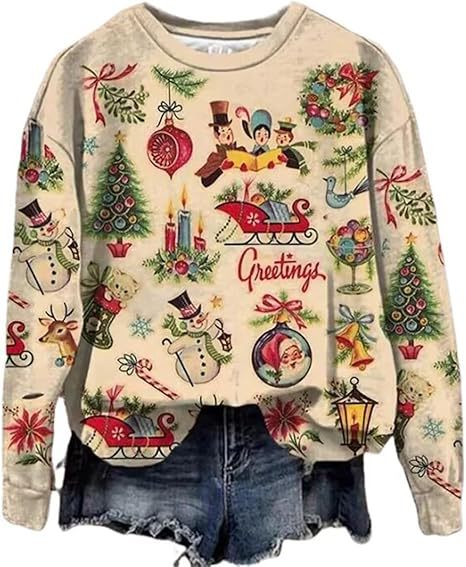 Floral-print Streetwear Casual Fashion Long-sleeve T-shirt