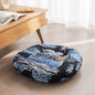 Japanese-Style Cotton Futon Floor Cushion (Round or Square)