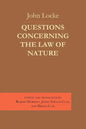 Questions Concerning the Law of Nature - Paperback