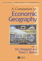 Companion to Economic Geography - Paperback