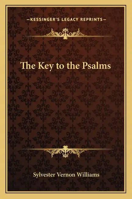 The Key to the Psalms - Paperback
