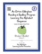 An Orton-Gillingham Reading & Spelling Program Learning the Alphabet Sequence: Upper and Lower Case Print - Paperback