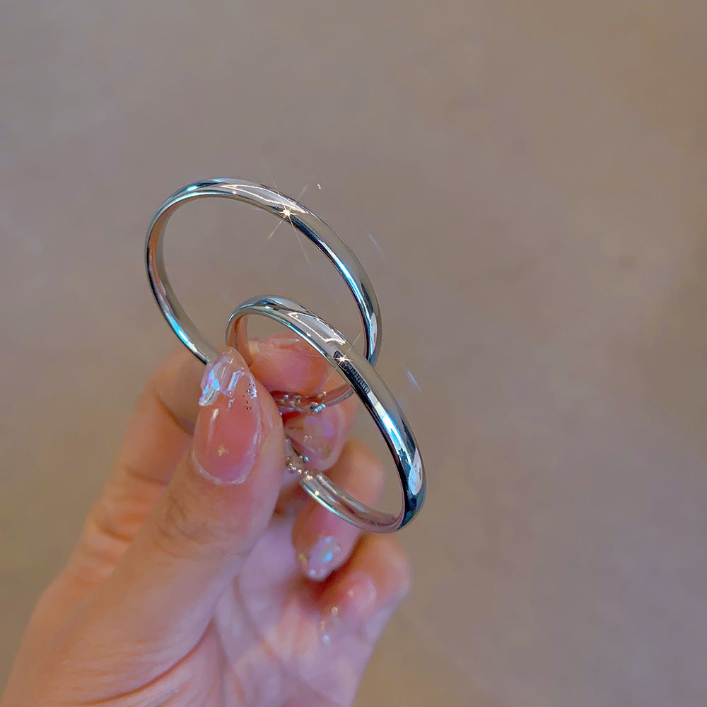 Womens Versatile Light-luxury Minimalist Earrings