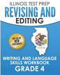 ILLINOIS TEST PREP Revising and Editing Grade 4: Writing and Language Skills Workbook - Paperback