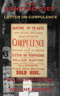 The Banting Diet: Letter on Corpulence: With a Foreword & Commentary by Will Meadows - Paperback