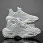 Dad Shoes Casual Mesh Thick Bottom Rotating Button Plus Size Sneakers
