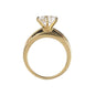 Retro Ring Luxury Exaggerated Zircon Ring Jewelry
