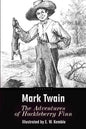 The Adventures of Huckleberry Finn: Illustrated - Paperback