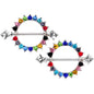 14G 9/16 Multicolor Gem Rainbow Wonderland Nipple Shield Set
