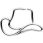 18G Howdy Folks Cowboy Hat Closure Ring