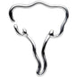 18G The Endless Elephant Closure Ring