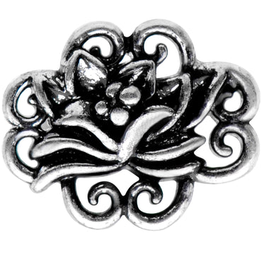 16G 1/4 Spirit of the Lotus Flower Cartilage Tragus Earring
