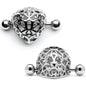 14G 9/16 Framework Triangular Geometric Nipple Shield Set