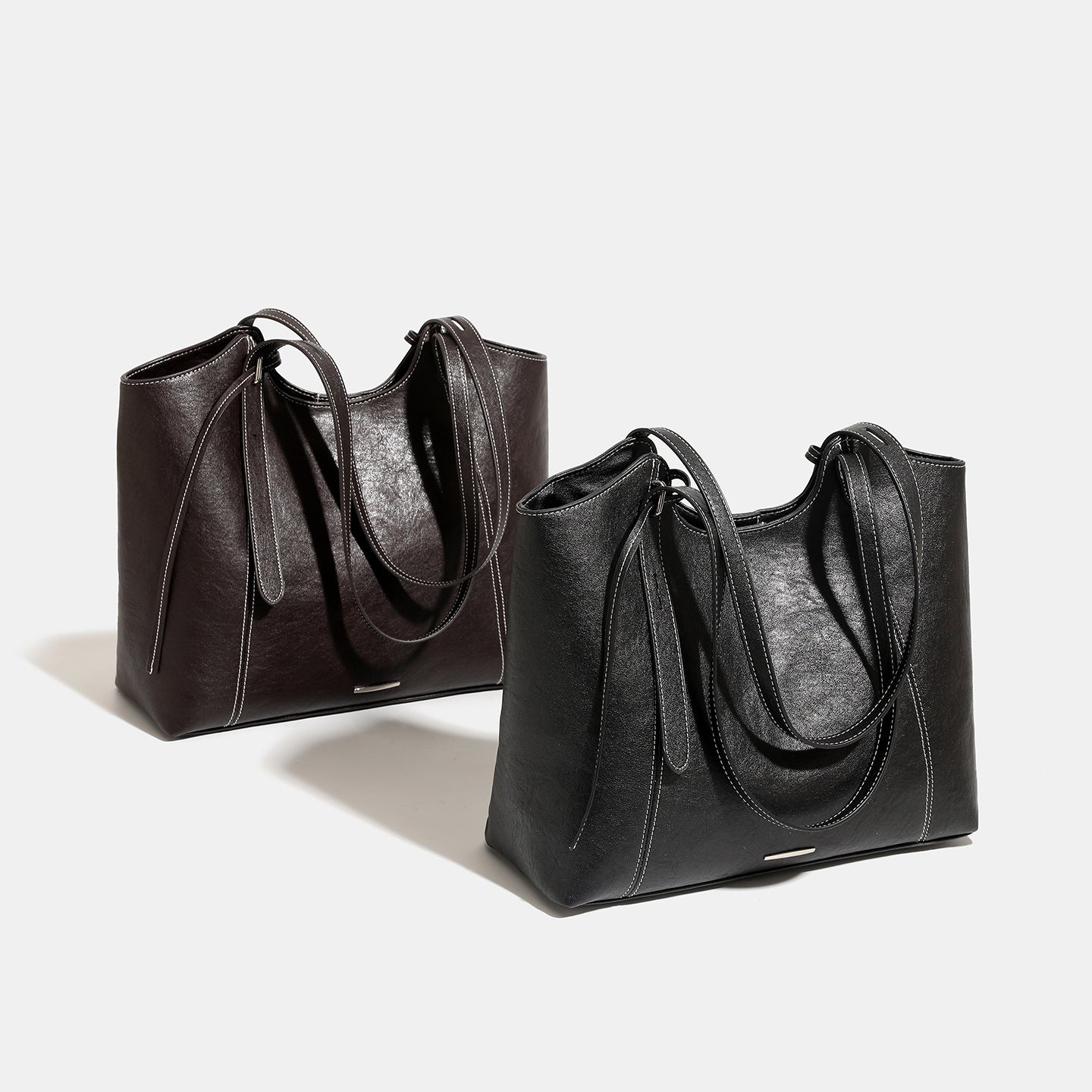 Womens Sophisticated High-capacity Fashionable Commuter Shoulder Bag