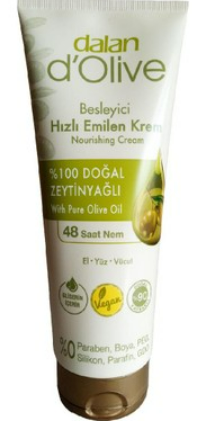 Dalan D’olive Nourishing Fast Absorbing Cream 250 ml