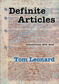 Definite Articles: Selected Prose 1973-2012 - Paperback
