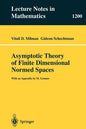 Asymptotic Theory of Finite Dimensional Normed Spaces: Isoperimetric Inequalities in Riemannian Manifolds - Paperback