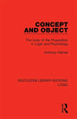 Concept and Object: The Unity of the Proposition in Logic and Psychology - Paperback