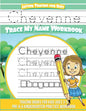 Cheyenne Letter Tracing for Kids Trace my Name Workbook: Tracing Books for Kids ages 3 - 5 Pre-K & Kindergarten Practice Workbook - Paperback