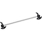 14G Clear Gem Black Halloween Witch Hat Industrial Barbell 38mm