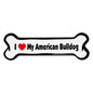 I Love My Dog Car Magnet: Breeds A - K