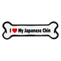 I Love My Dog Car Magnet: Breeds A - K