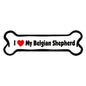 I Love My Dog Car Magnet: Breeds A - K