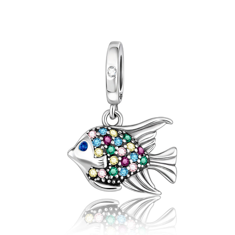 Cute Animal Colorful Oil-Drop Pendant Bracelet Accessory