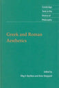 Greek and Roman Aesthetics - Hardcover