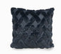 Plush Solid Color Sofa Pillowcase Living Room Cushion
