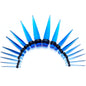 14 to 00G Light Blue Acrylic Straight Taper 18 Piece Stretching Kit