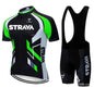Jersey Sets Red Bicycle Short Sleeve Cycling Clothing Bike Cycling Jersey Bib Shorts