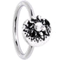 16G 3/8 Moon Cradling the Sun BCR Captive Ring