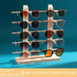 Solid wood glasses display rack jewelry rack sunglasses sunglasses storage rack myopia glasses display rack