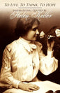 To Live, To Think, To Hope - Inspirational Quotes by Helen Keller - Paperback