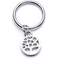 16G 3/8 Tree of Life Dangle Hinged Segment Ring