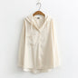 New style plus size ladies casual top