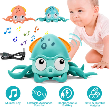 GBruno Rechargeable Baby Crawling Octopus