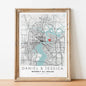 Living Room Decoration Spray Painted Posters Frameless